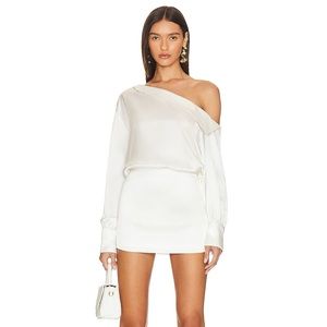 Retrofete Elio Mini Dress in White XS - NWOT